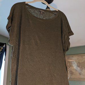 Linen Dolman Tee
